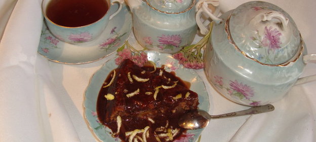 Кекс тыквенный с семечками и глазурью