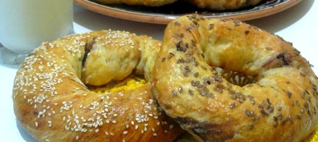 Бублики с шоколадом