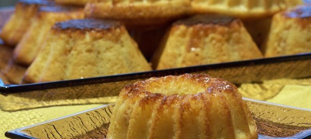 Творожно-персиковые мини-запеканки