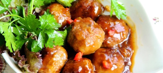 Мясные шарики « Терияки»