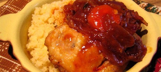 Куриные бедра по‑магрибски