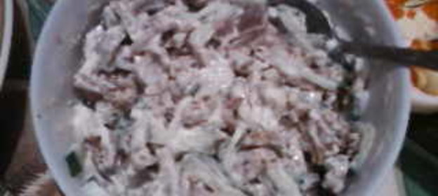 Салат Фальшивый язык