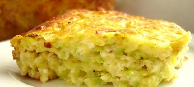 Кабачки под соусом в духовке