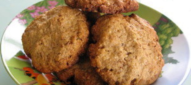 Овсяно-творожное печенье