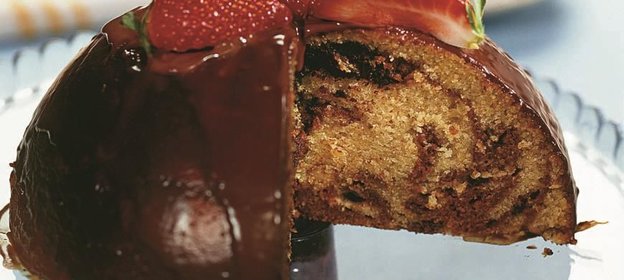 Пасхальный шоколадный кекс