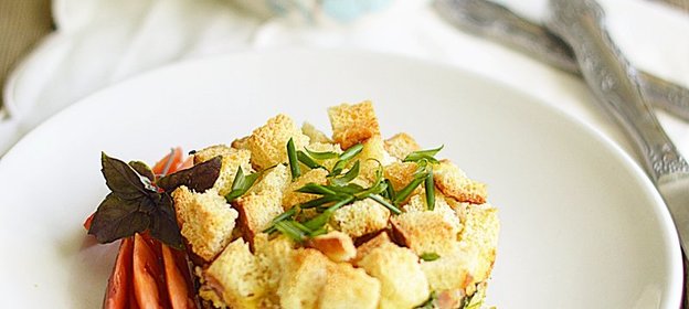 Мини-запеканка с беконом и ветчиной. Тест-драйв с Окраиной