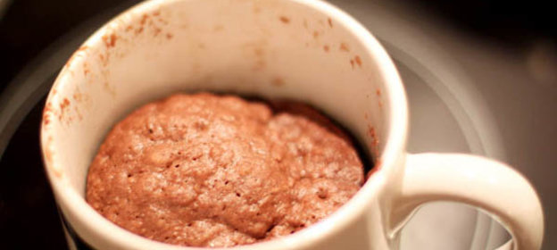 Кекс в кружке за пять минут