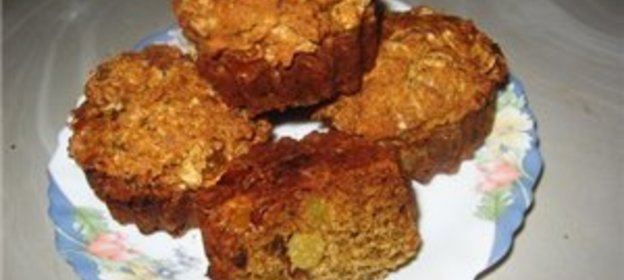 Фруктовый кекс на скорую руку