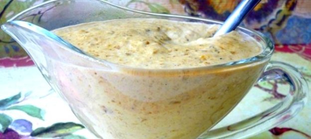 Соус из сморчков