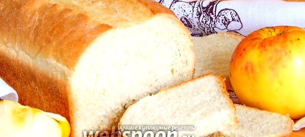 Яблочный хлеб на майонезе