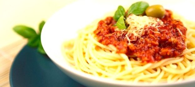 Паста со свининой