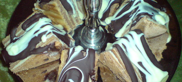 Печенье Полосатые пирамидки