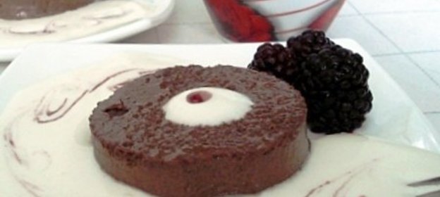 Шоколадный флан