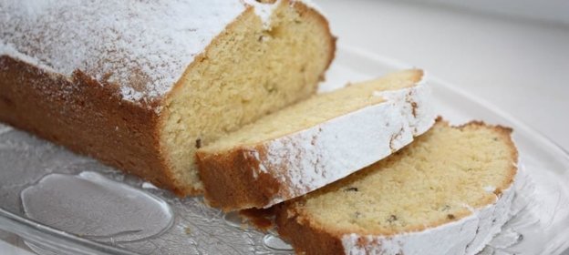 Лавандовый кекс