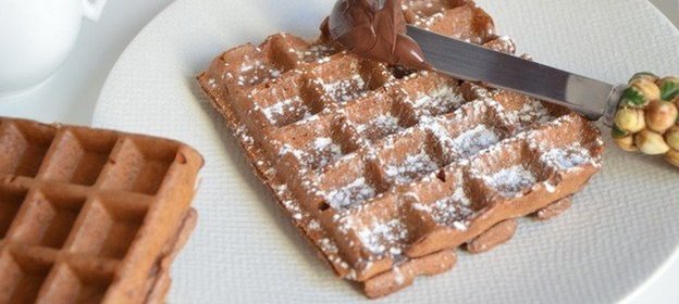 Шоколадные бельгийские вафли
