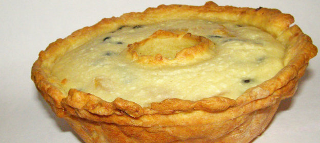 Творожная корзиночка с запеканкой