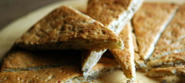 Быстрый овсяный хлеб