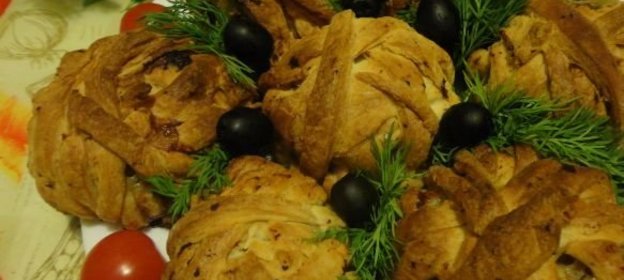 Салат «Тенистый день»