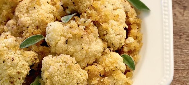 Жареная цветная капуста с анчоусами