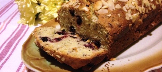 Кукурузно-маковый кекс Смородиновый микс