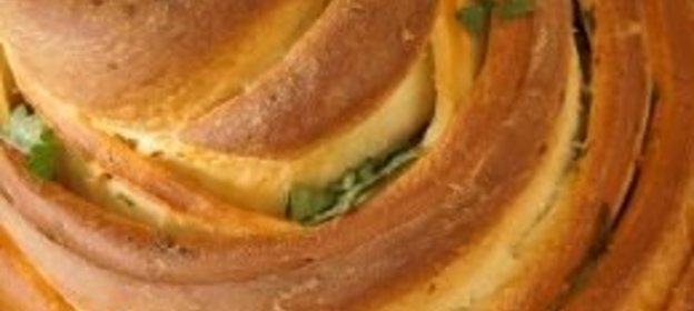 Хлеб с чесночным маслом