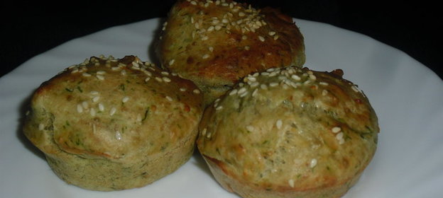 Закусочные кексы с рыбными консервами