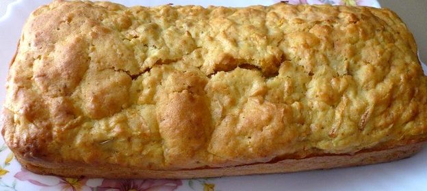 Морковно-яблочный кекс