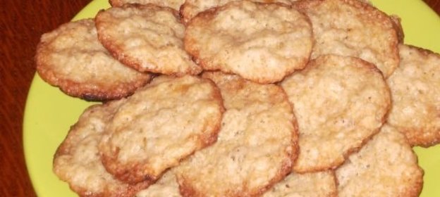 Овсяное печенье с изюмом