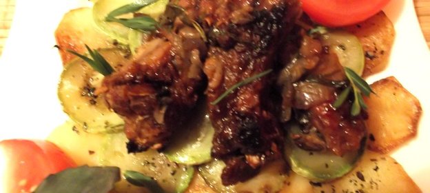 Гарнир к ребрышкам свиным