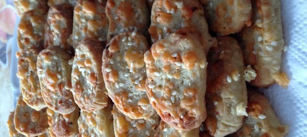 Сырное печенье из 3-х видов сыра