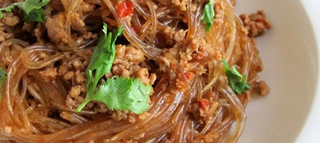 Ма йи шанг шу (стеклянная лапша с мясом)