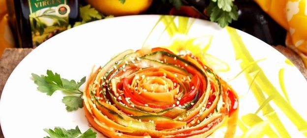 Тальяте́лле из овощей