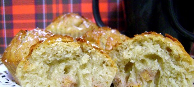 Кексы с хурмой