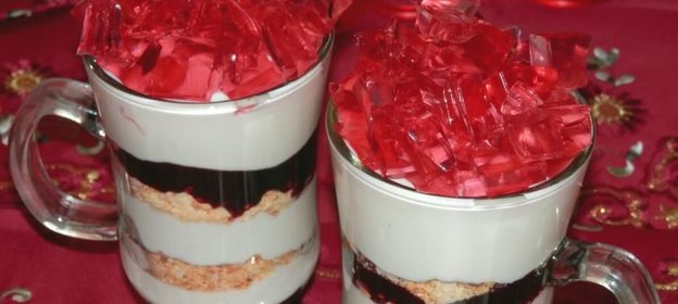 Десерт с сыром Рикотта