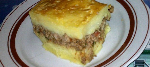 Картофельно-мясная запеканка (Вариант)