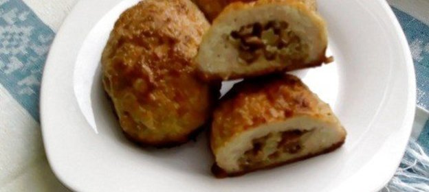 Куриные зразы + бонус-зразы из...макарон