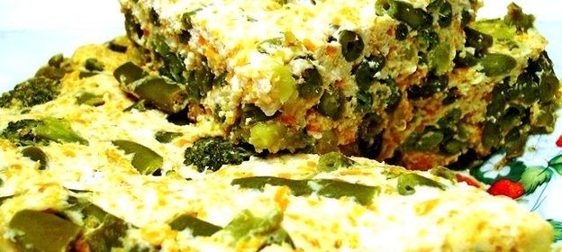 Запеканка с мясом в мультиварке