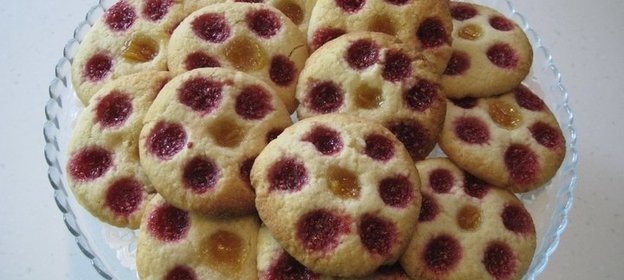 Цветочное печенье