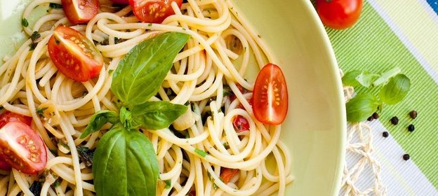 Паста с базиликом