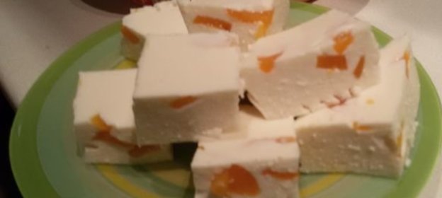 Творожный десерт (очень легкий)