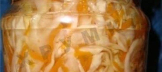 Консервированный салат из капусты