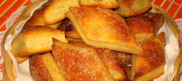 Сахарное творожное печенье