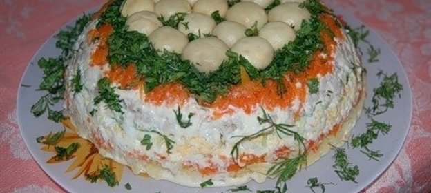 Картофельная запеканка с рыбой