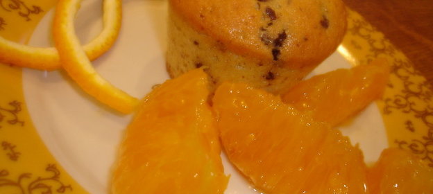 Апельсиново-шоколадные кексики