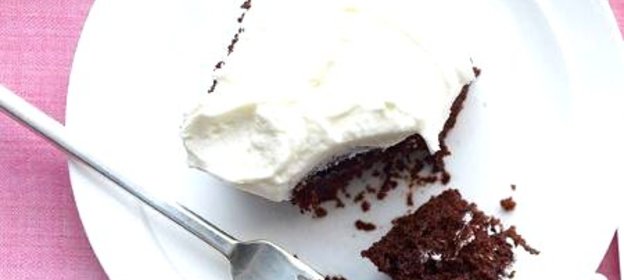 Шоколадный пирог с ванилью