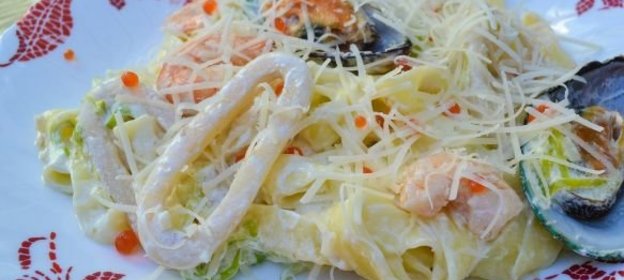 Паста с морепродуктами