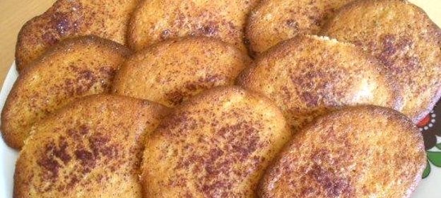 Банановое печенье с орехами и корицей