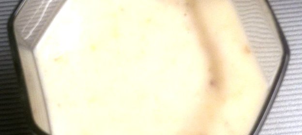 Смузи с овсянкой и бананом