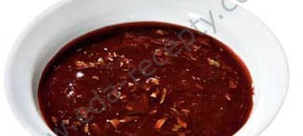 Соус из алычи на зиму