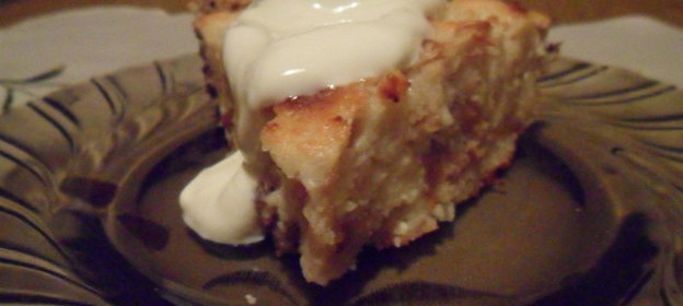 Творожная запеканка с печеньем